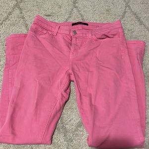 J Brand pink skinny jeans